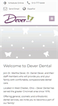 Mobile Screenshot of deverdental.com